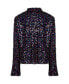 ფოტო #3 პროდუქტის Women's Multicolor Sequined Shirt