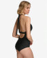 ფოტო #2 პროდუქტის Women's Keyhole-Neck One-Piece Swimsuit