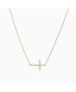 Фото #1 товара Bearfruit Jewelry horizontal Cross Necklace