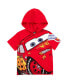 Фото #3 товара Boys Mickey Mouse Lion King Cars Monsters Inc. Hooded T-Shirt and French Terry Shorts Outfit Set to