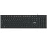 Keyboard Nilox NXKBE000012 Black Spanish Qwerty