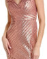 Фото #3 товара Rene Ruiz Sequin Gown Women's