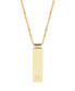ფოტო #4 პროდუქტის Maisie Initial Gold-Plated Pendant Necklace