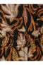 Фото #6 товара Платье женское Koton Шифон с цветочным рисунком Midi Balon Kollu V Yaka Gipeli