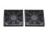 Фото #2 товара Bgears Fan Filter 80mm Fan filter with easy removable cover and washable foam fi