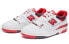 Кроссовки мужские New Balance NB 550 Красно-белые 36 - фото #4