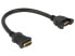 Фото #2 товара Delock 0.25m 2xHDMI - 0.25 m - HDMI Type A (Standard) - HDMI Type A (Standard) - Black