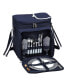 Фото #4 товара Insulated Picnic Basket, Cooler Equipped with Service for 2