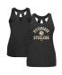 Фото #1 товара Women's Black Pittsburgh Steelers 2024 NFL Training Camp Tank Top