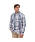 Фото #1 товара Men's Mykos Long Sleeve Check Shirt