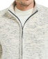 Фото #3 товара Men's Marled Full-Zip Sweater