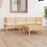 Фото #2 товара Набор садовой мебели vidaXL Garten-Lounge-Set из массива сосны