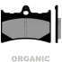 BRENTA MOTO 3031 organic rear Brake Pads