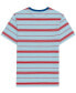 Men's Mickey Mouse Short Sleeve Stripe T-shirt