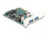 Фото #2 товара Delock PCI Express x4 Karte zu 2 x extern USB 10 Gbps Typ-A Buchse - Low Profile Formfaktor - PCI-Express