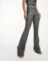 Фото #4 товара ASOS DESIGN co-ord straight leg trouser in pinstripe