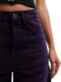 Фото #9 товара COLLUSION x015 low rise super baggy jeans in purple tint