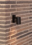 Nordlux Tin Single - Outdoor wall lighting - Black - Metal - Steel - IP54 - Facade - Surfaced