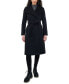 Фото #1 товара Women's Cashmere Blend Belted Wrap Coat