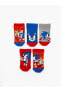 Фото #1 товара Носки для малышей LC WAIKIKI Памучно-эластичные носочки для мальчиков 5 пар