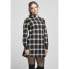 URBAN CLASSICS Check Long sleeve Dress