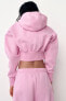 Cropped hoodie