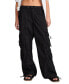 ფოტო #1 პროდუქტის Women's Exaggerated Cargo Flight Drawcord-Waist Pants