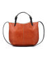 ფოტო #12 პროდუქტის Women's Genuine Leather Dip Dye Tote