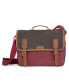 Mountain Wood Canvas Messenger Bag