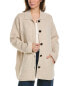 Фото #1 товара Alashan Cashmere Willow Button Wool Shacket Women's