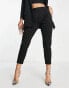 AllSaints Aleida jersey trousers in black