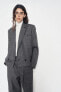 TEXTURED 100% WOOL BLAZER ZW COLLECTION