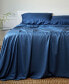 Фото #7 товара Luxury 4-Piece Bed Sheet Set, King