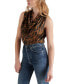 ფოტო #3 პროდუქტის Women's Jayde Cowl-Neck Bodysuit