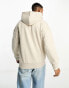 ONLY & SONS heavyweight jersey hoodie in beige