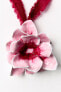 Фото #8 товара Ожерелье с эмалированным цветком ZARA