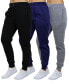 Фото #1 товара Women's Loose-Fit Fleece Jogger Sweatpants-3 Pack