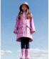 ფოტო #3 პროდუქტის Girl Changing Color Rain Coat And Hat Set Pink Printed Sunglasses Cats - Toddler Child