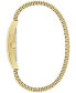 ფოტო #2 პროდუქტის Men's Dress Gold-Tone Stainless Steel Expansion Bracelet Watch 30mm