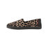 Фото #6 товара TOMS Alpargata Cupsole LeopardCheetah Slip On Womens Black Flats Casual 1001586