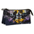 Фото #1 товара KARACTERMANIA Triple Pocket Pencil Case Dark Night Batman DC Comics