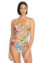 Johnny Was Twist Bra One-Piece Swimsuit - CSW6822-D Retail $218.00