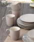 Colorwave Coupe 16-Pc. Dinnerware Set, Service for 4