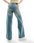 Good For Nothing wide leg jeans in vintage blue