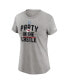ფოტო #3 პროდუქტის Women's Gray Kansas City Chiefs Super Bowl LVII Champions Parade T-shirt