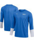 Men's Blue UCLA Bruins Football Performance Long Sleeve T-shirt
