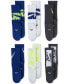 ფოტო #4 პროდუქტის Big Kids' Cushioned Crew Socks, 6 Pairs