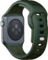 Фото #11 товара 3MK 42/44/45/49 mm Dark Green - 3mk Silicone Watch Strap for Apple