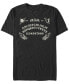 Фото #1 товара Men's Ouija Board Short Sleeve Crew T-shirt