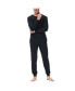 ფოტო #1 პროდუქტის Men's Two-Piece Crewneck Shirt and Jogger Pajama Set